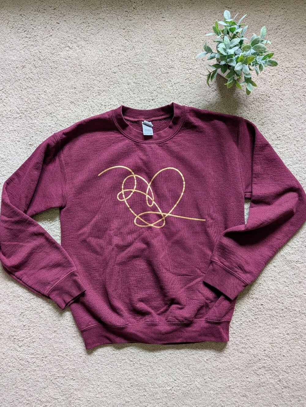 BTS Love Yourself Fan Made Sweatshirt Small